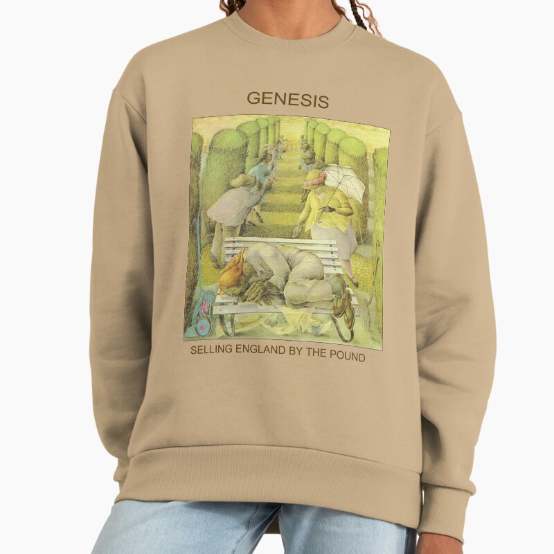 Genesis - Selling England By The Pound Unisex Sweater Crewneck Pullover Casual Streetwear Graphic Print 2