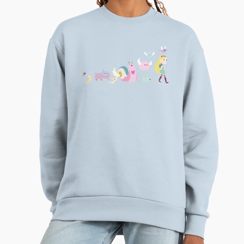 Star Vs. The Forces Of Evil Walk Unisex Sweater Crewneck Pullover Casual Streetwear Graphic Print 2