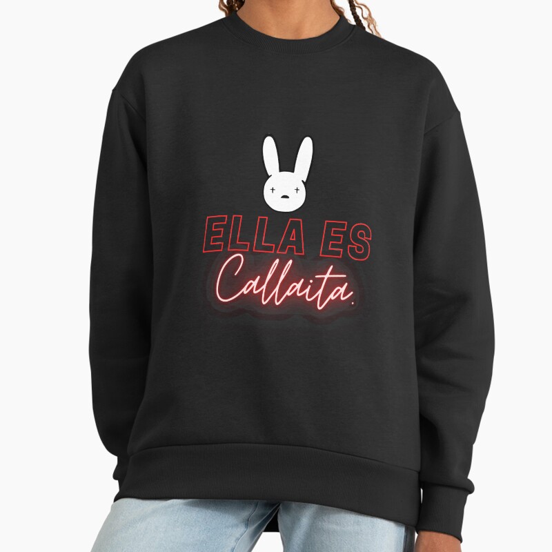 Ella Es Callaita Unisex Sweater Crewneck Pullover Casual Streetwear Graphic Print 2
