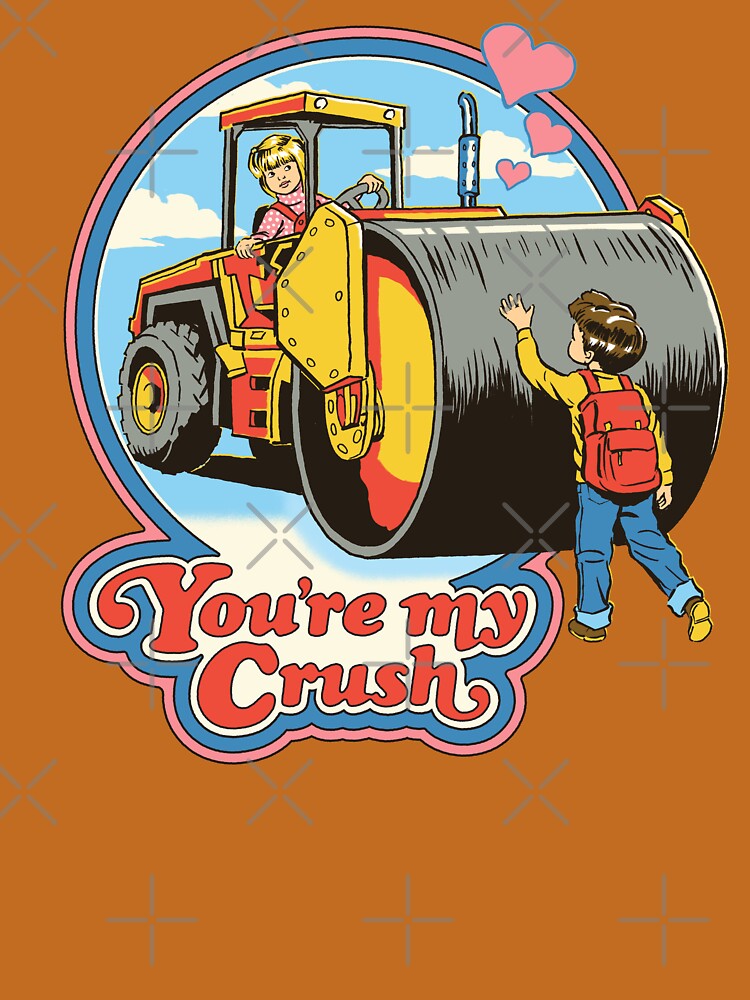 You'Re My Crush Unisex Sweater Crewneck Pullover Casual Streetwear Graphic Print 3