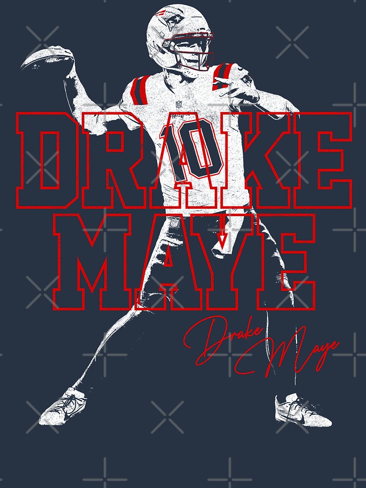 Drake Maye Unisex Sweater Crewneck Pullover Casual Streetwear Graphic Print 3
