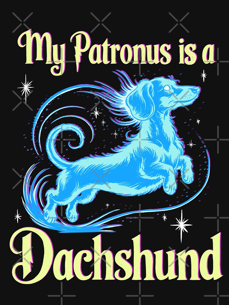 My Patronus Is A Dachshund Unisex Sweater Crewneck Pullover Casual Streetwear Graphic Print 3