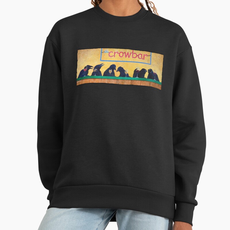 Crowbar... Unisex Sweater Crewneck Pullover Casual Streetwear Graphic Print 2