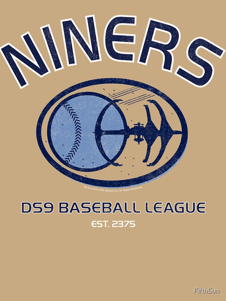 Star Trek Deep Space Nine Niners Ds9 Baseball League Unisex Sweater Crewneck Pullover Casual Streetwear Graphic Print 3