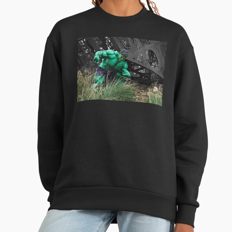 The Hulk Unisex Sweater Crewneck Pullover Casual Streetwear Graphic Print 2