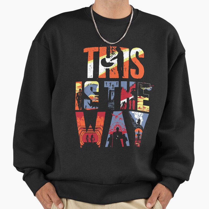 The Magnificent 8 Unisex Sweater Crewneck Pullover Casual Streetwear Graphic Print