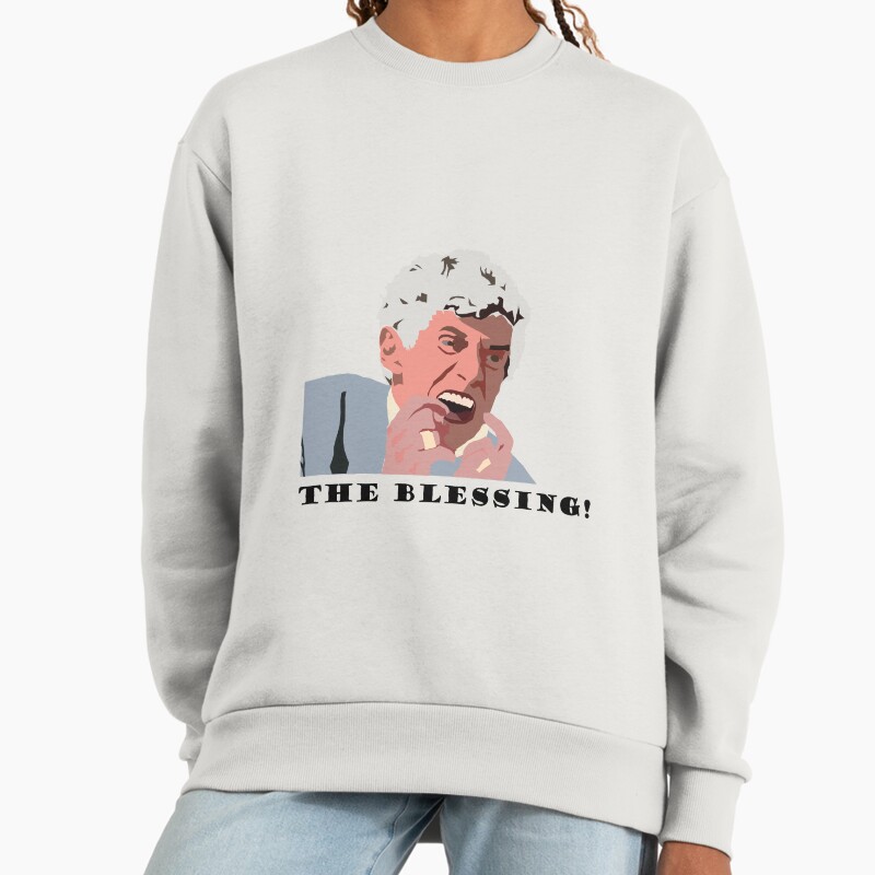 The Blessing! Unisex Sweater Crewneck Pullover Casual Streetwear Graphic Print 2