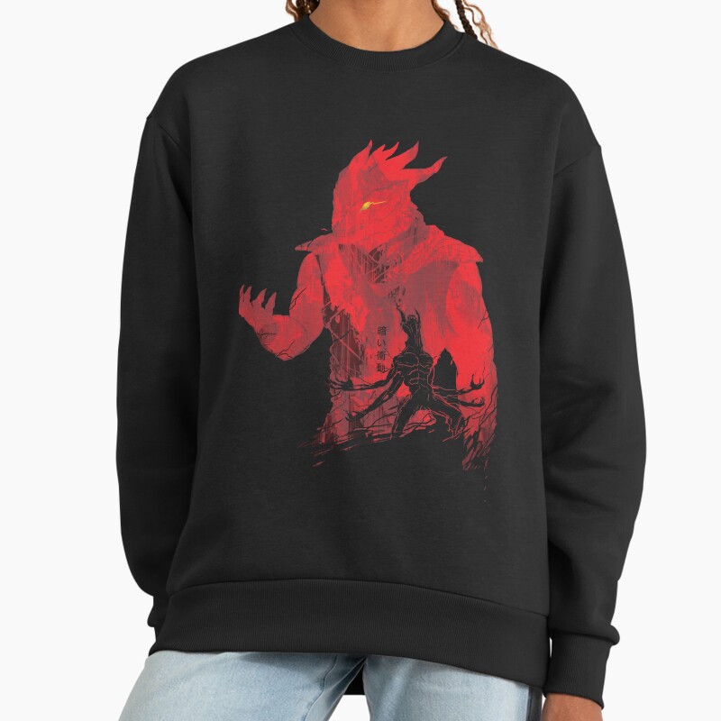 A Dark Impulse:Bg3 Dark Urge Unisex Sweater Crewneck Pullover Casual Streetwear Graphic Print 2
