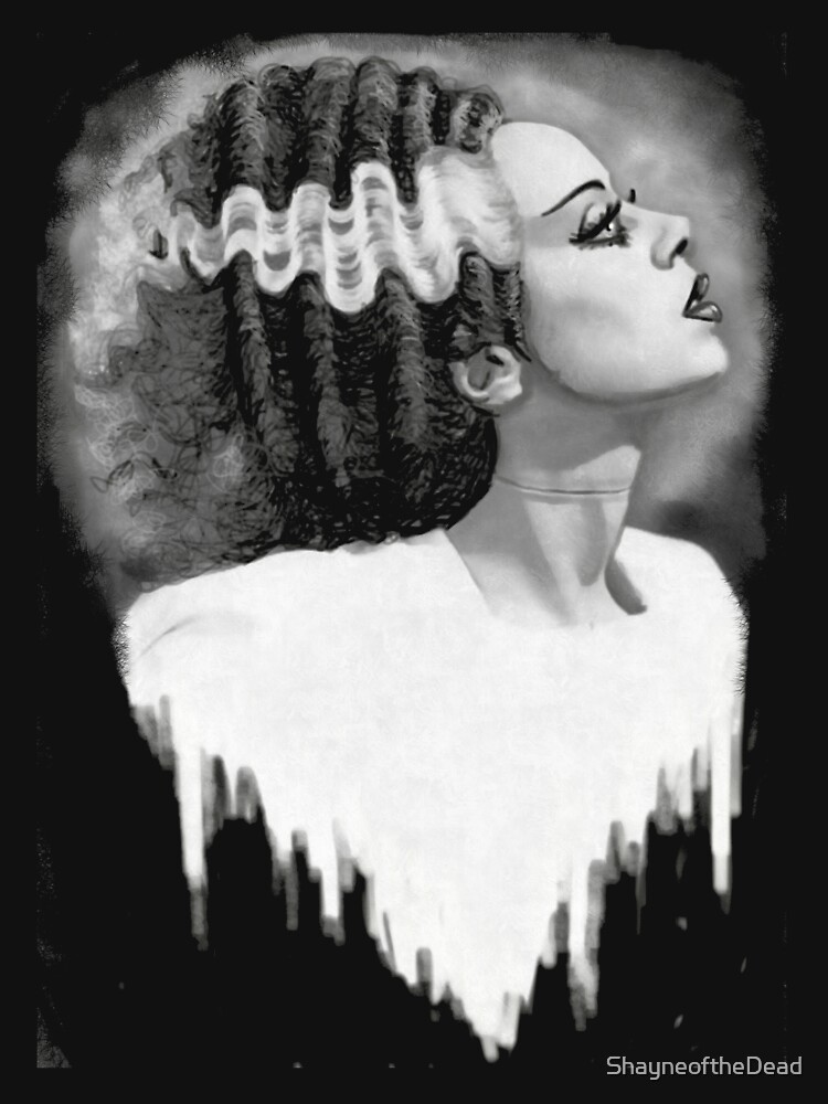 Bride Of Frankenstein Unisex Sweater Crewneck Pullover Casual Streetwear Graphic Print 3