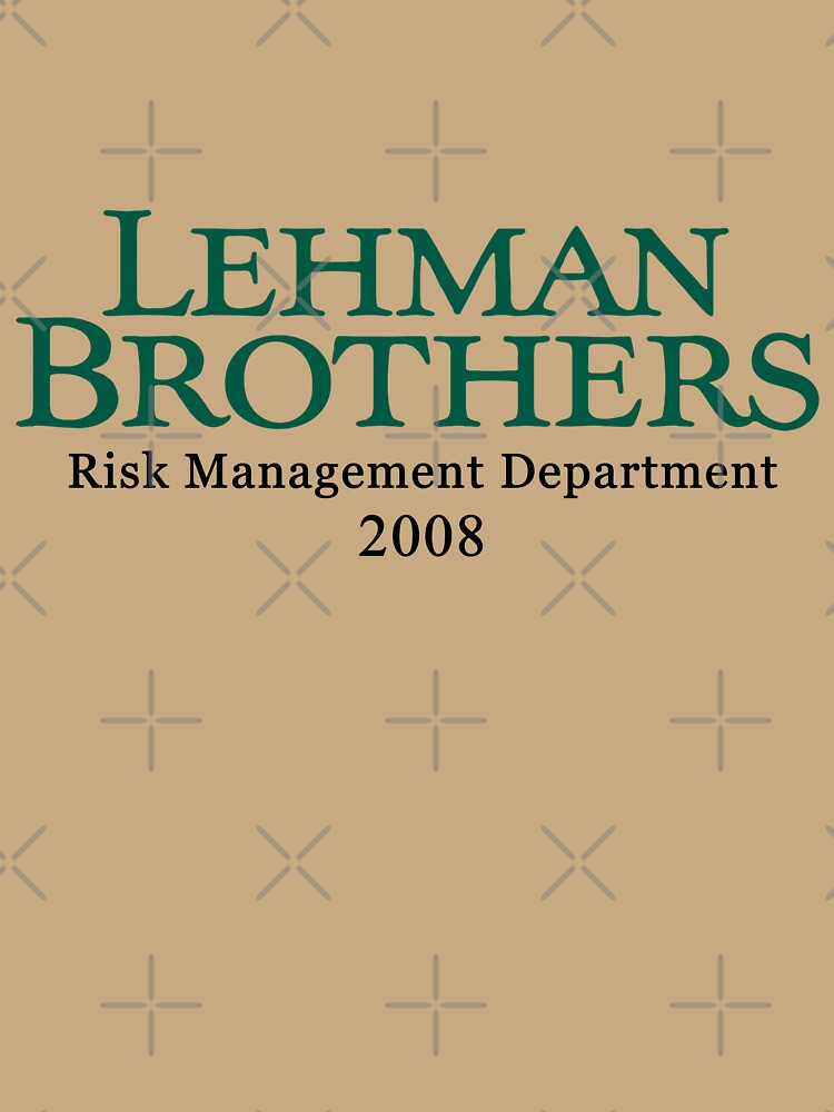 Lehman Brothers Risk Management 2008 Financial Crisis Intern Unisex Sweater Crewneck Pullover Casual Streetwear Graphic Print 3