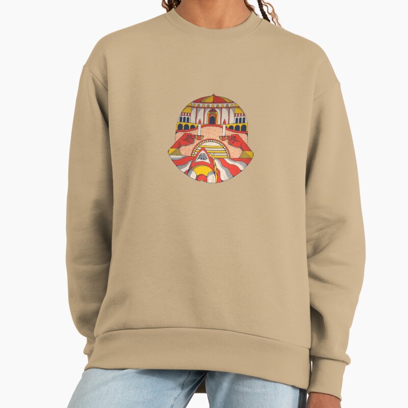 Glory Sound Prep Orange Jon Bellion Tour Merch Unisex Sweater Crewneck Pullover Casual Streetwear Graphic Print 2