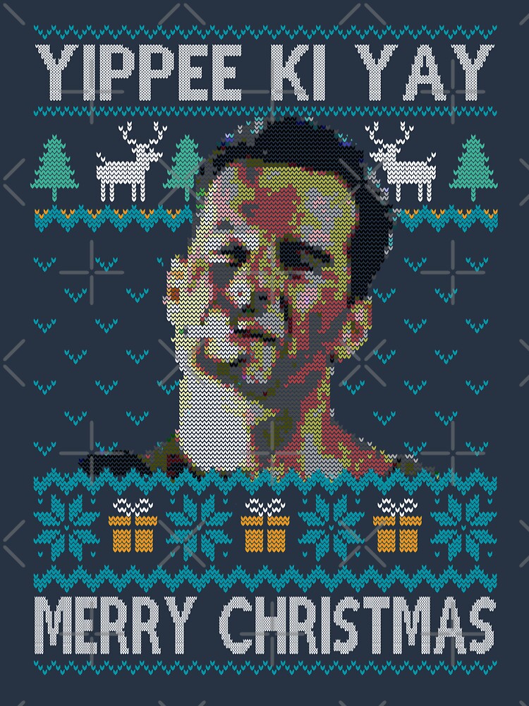 Yiippee Ki Christmas Unisex Sweater Crewneck Pullover Casual Streetwear Graphic Print 3