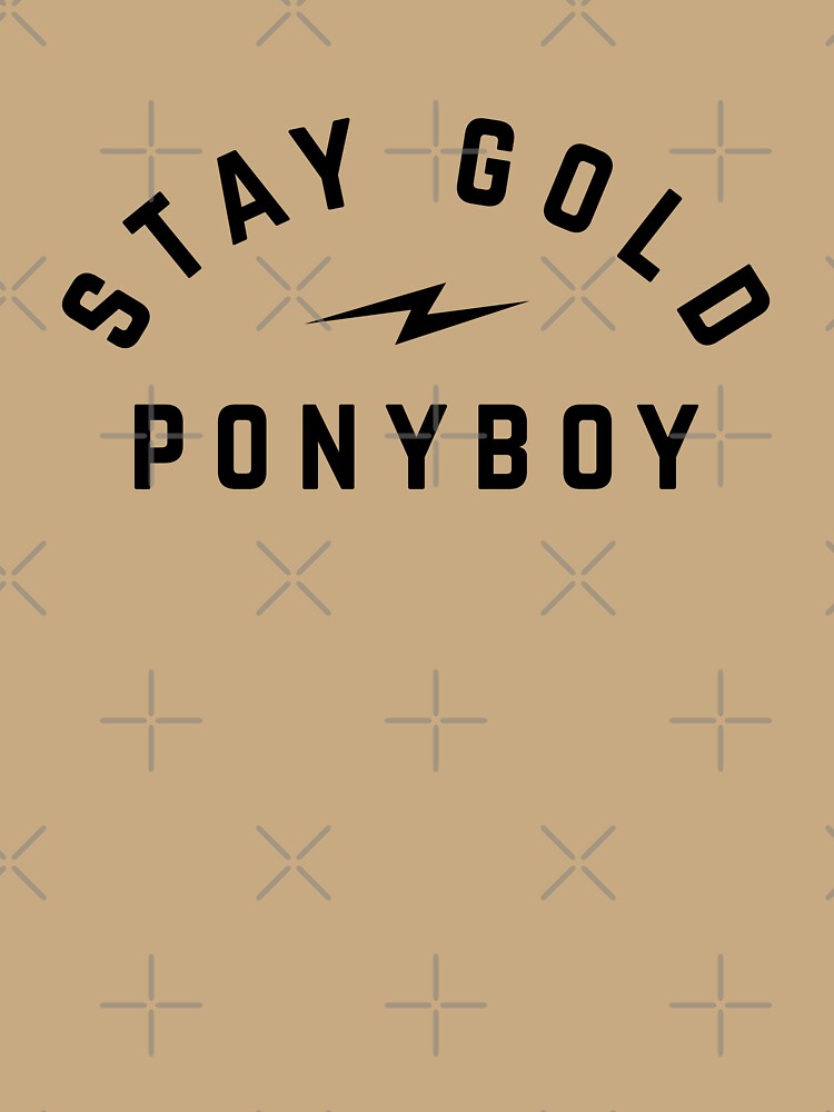 Stay Gold Ponyboy Unisex Sweater Crewneck Pullover Casual Streetwear Graphic Print 3