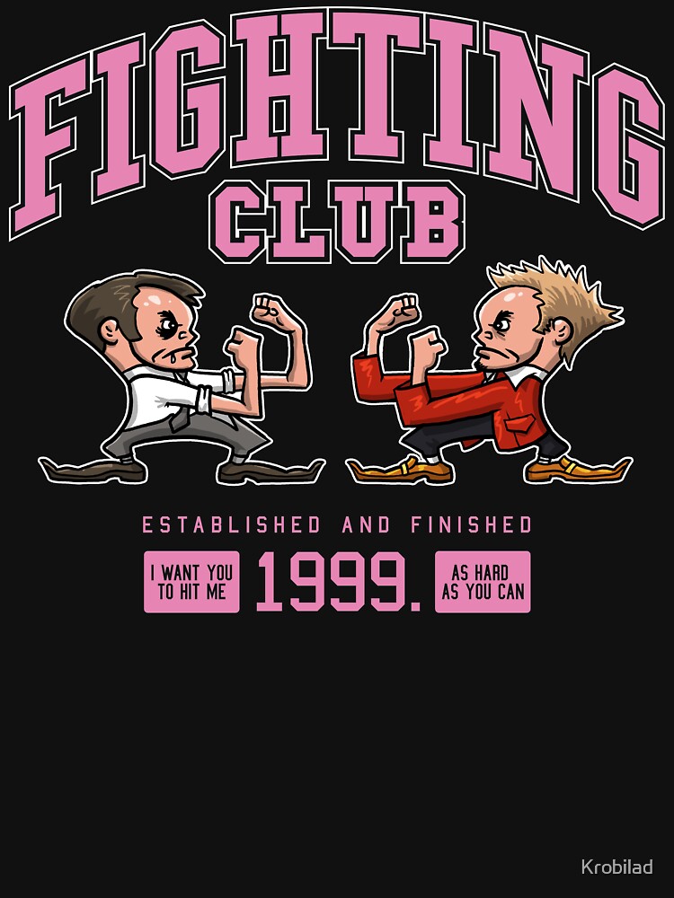 Fighting Club Unisex Sweater Crewneck Pullover Casual Streetwear Graphic Print 3