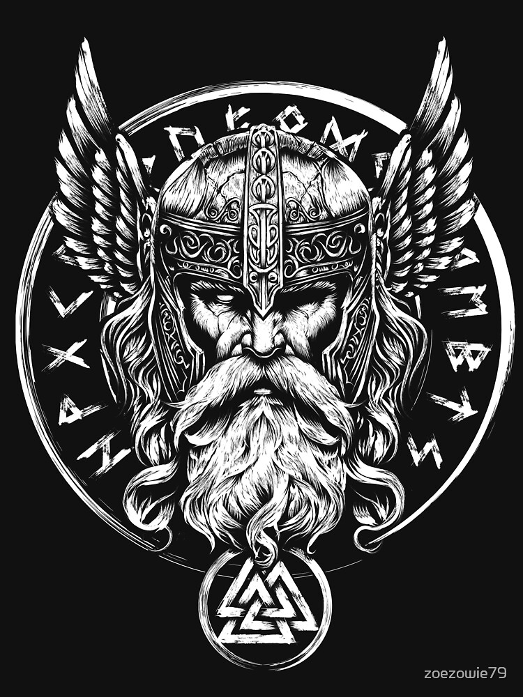 God Of War And Wisdom Unisex Sweater Crewneck Pullover Casual Streetwear Graphic Print 3