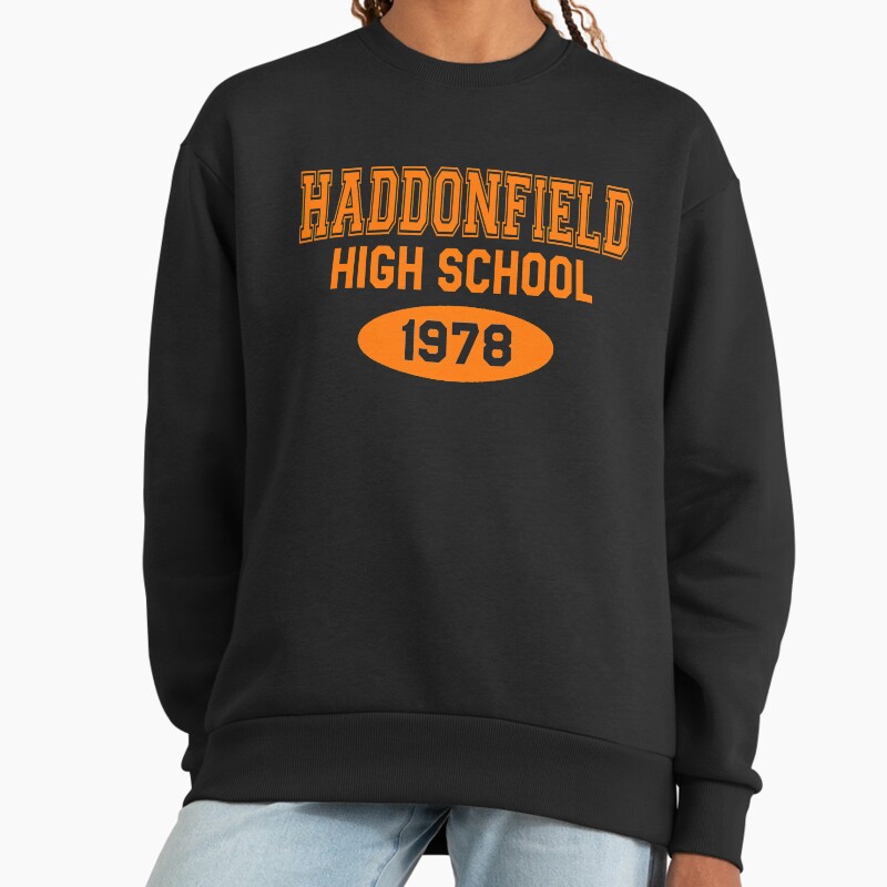 Haddonfield High School 1978 Unisex Sweater Crewneck Pullover Casual Streetwear Graphic Print 2