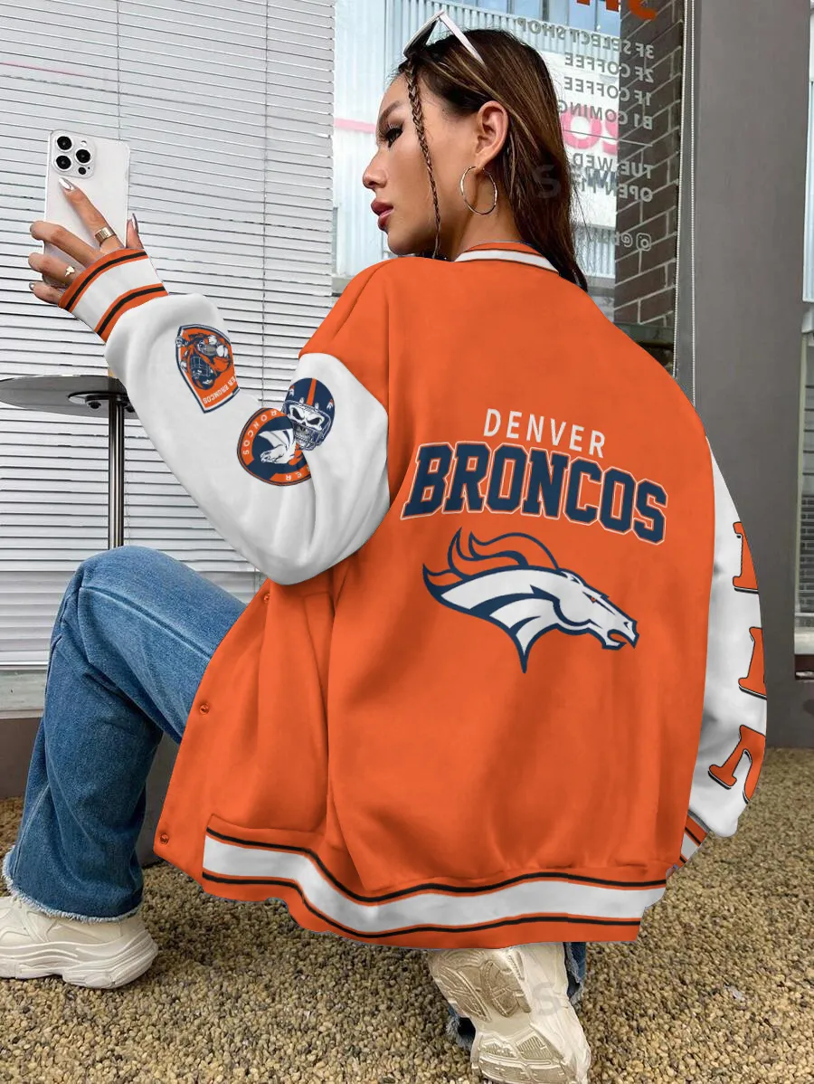 Denver Broncos National Football League Varsity Jacket For Fans - Image 2