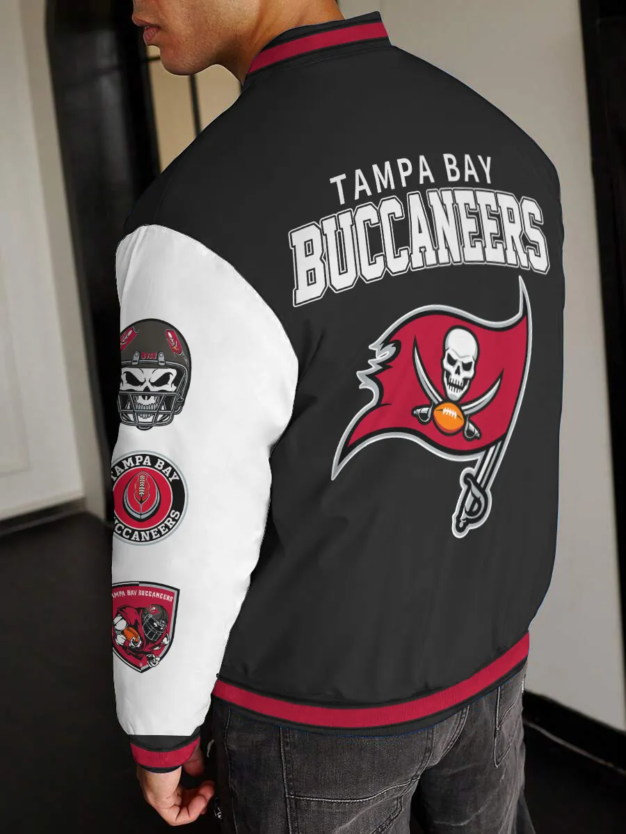 Tampa Bay Buccaneers National Football League Varsity Jacket For Boy And Girl - Image 2