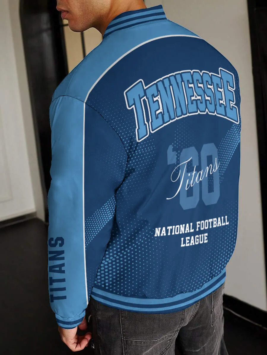 Tennessee Titans National Football League Varsity Jacket For Boy And Girl - Image 2