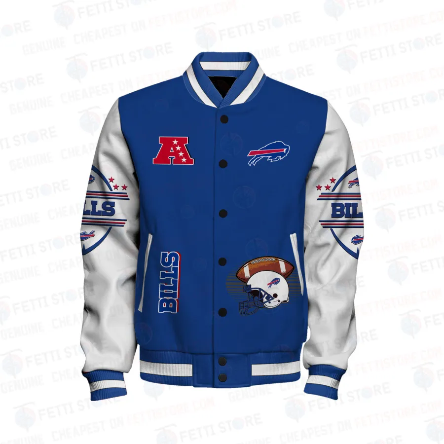 Buffalo Bills National Football Conference Baseball Jacket - Image 2