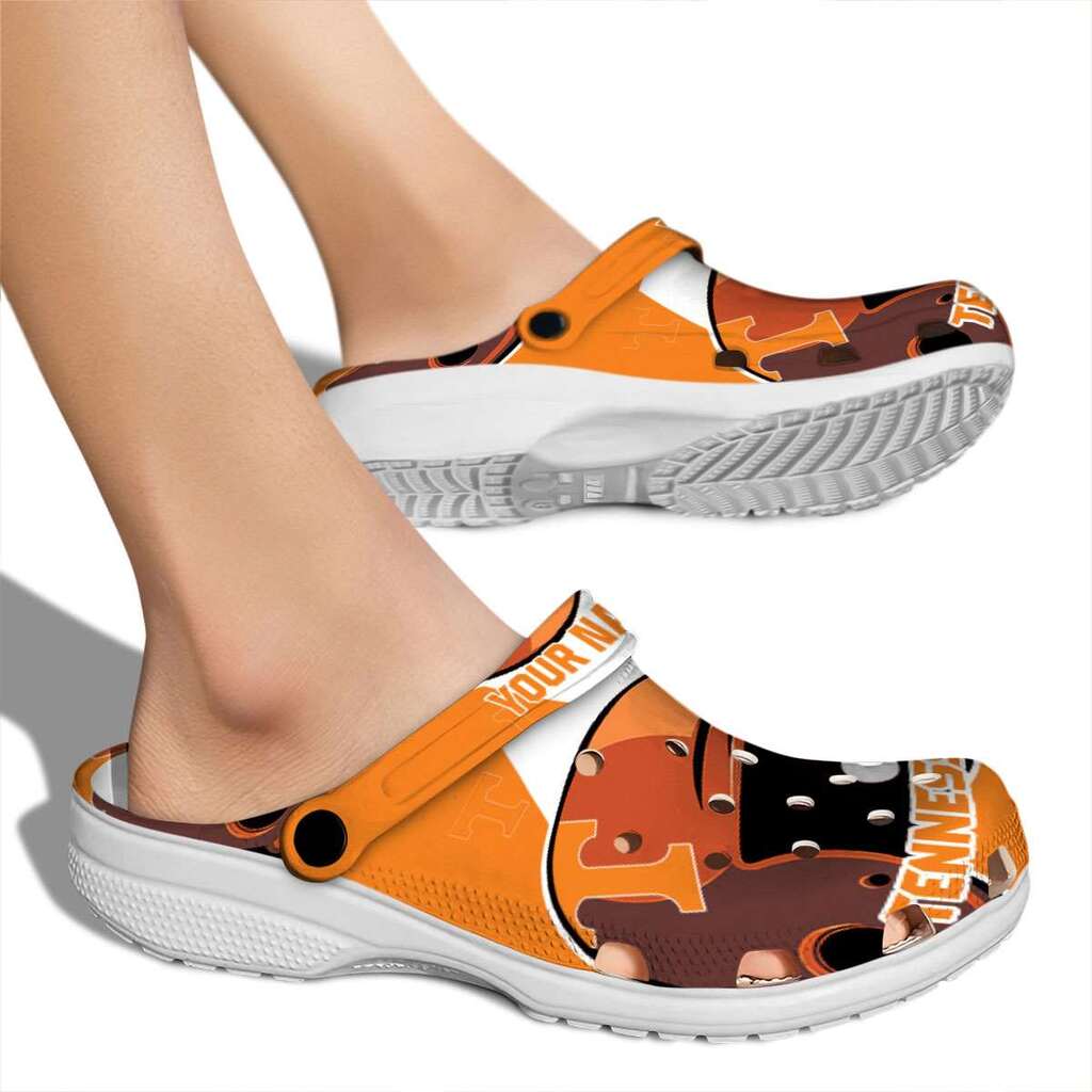 Personalized Tennessee Volunteers Baseball Helmet Crocs Shoes For Men And Women - Image 2