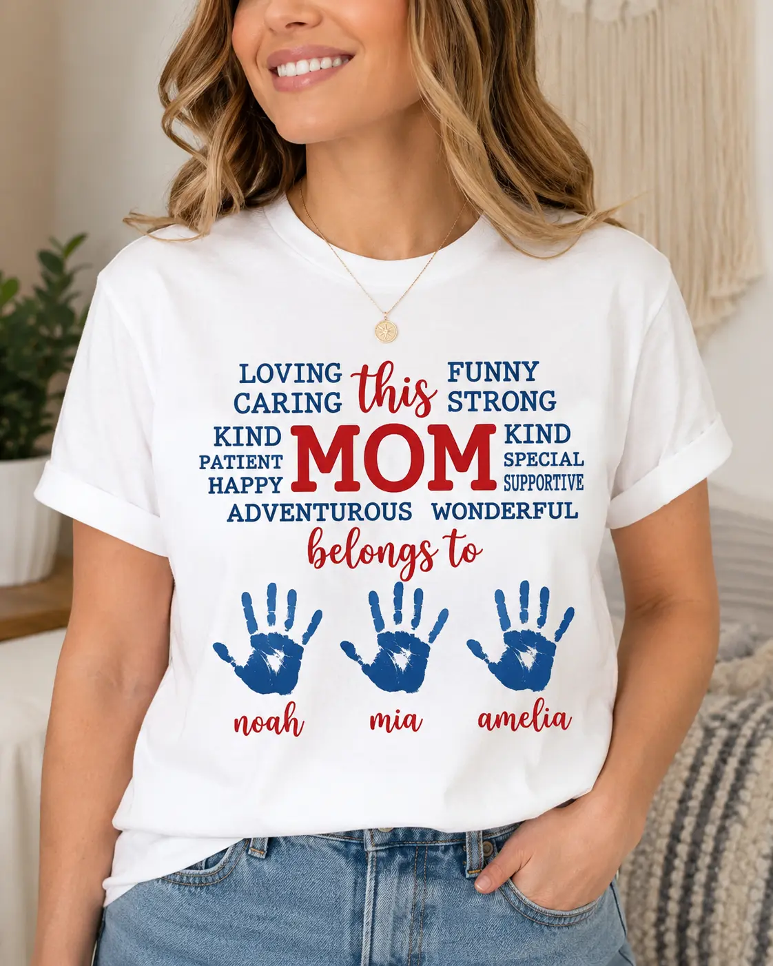Comfy "Mom" Graphic T-Shirts