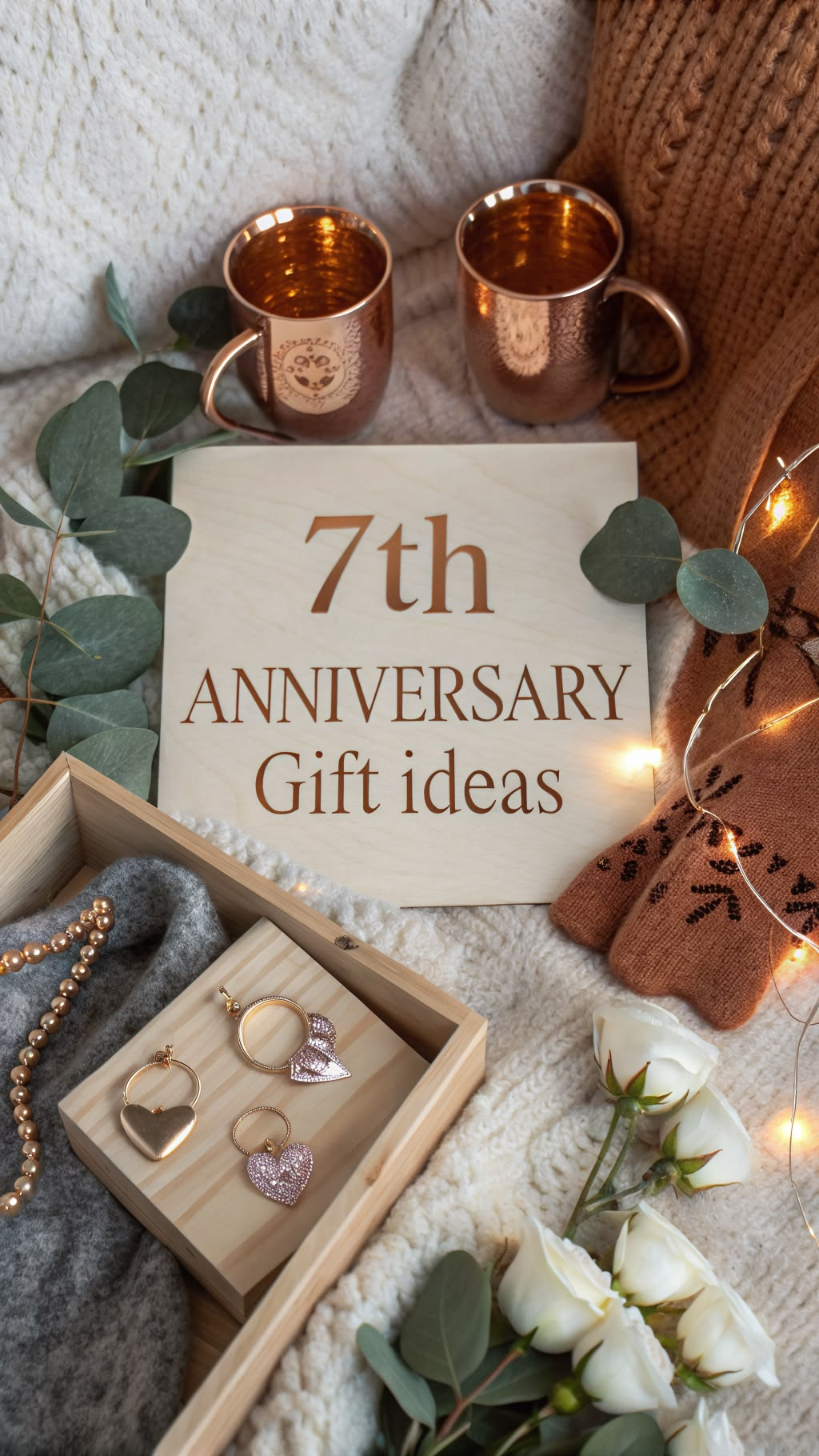 7th Wedding Anniversary: Copper & Wool Gifts