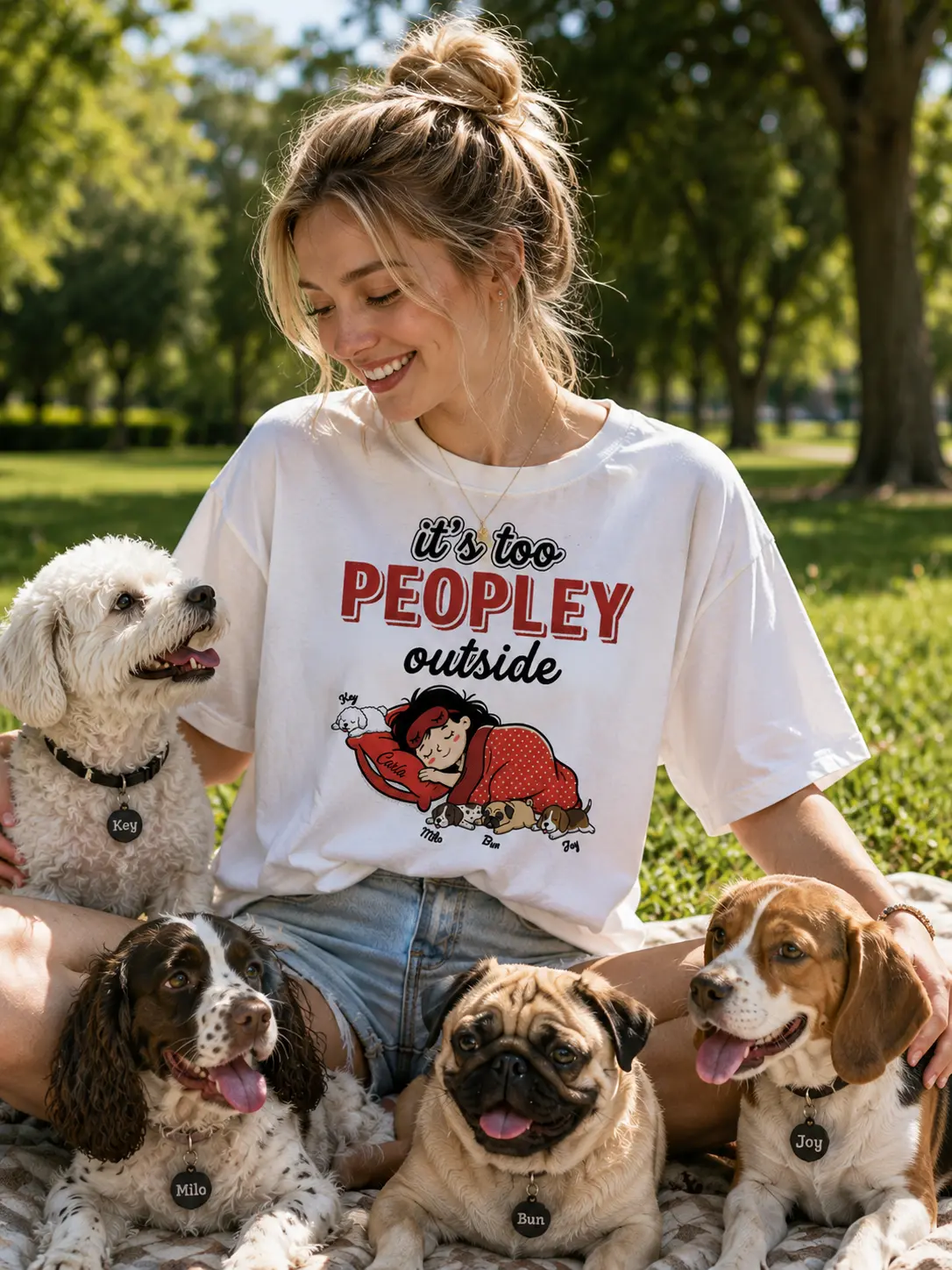 Custom Pet Graphic T-shirts