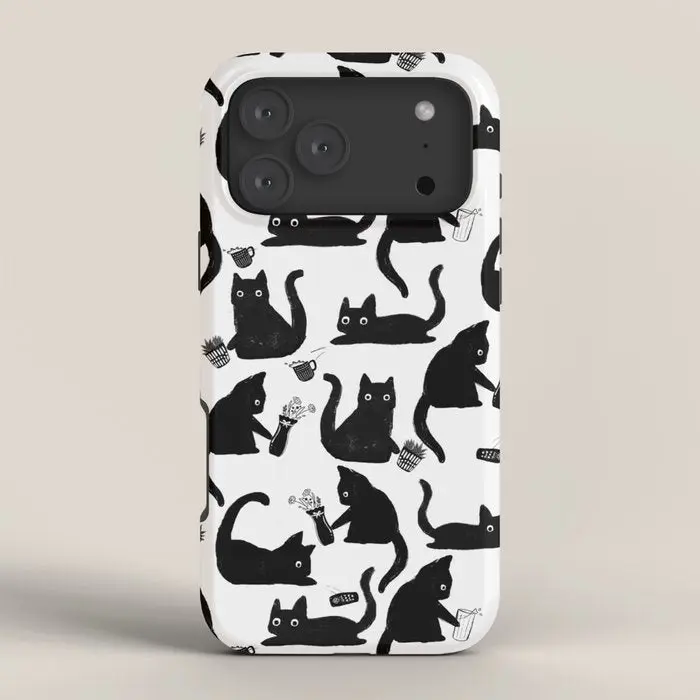 "Bad Cats" iPhone Case