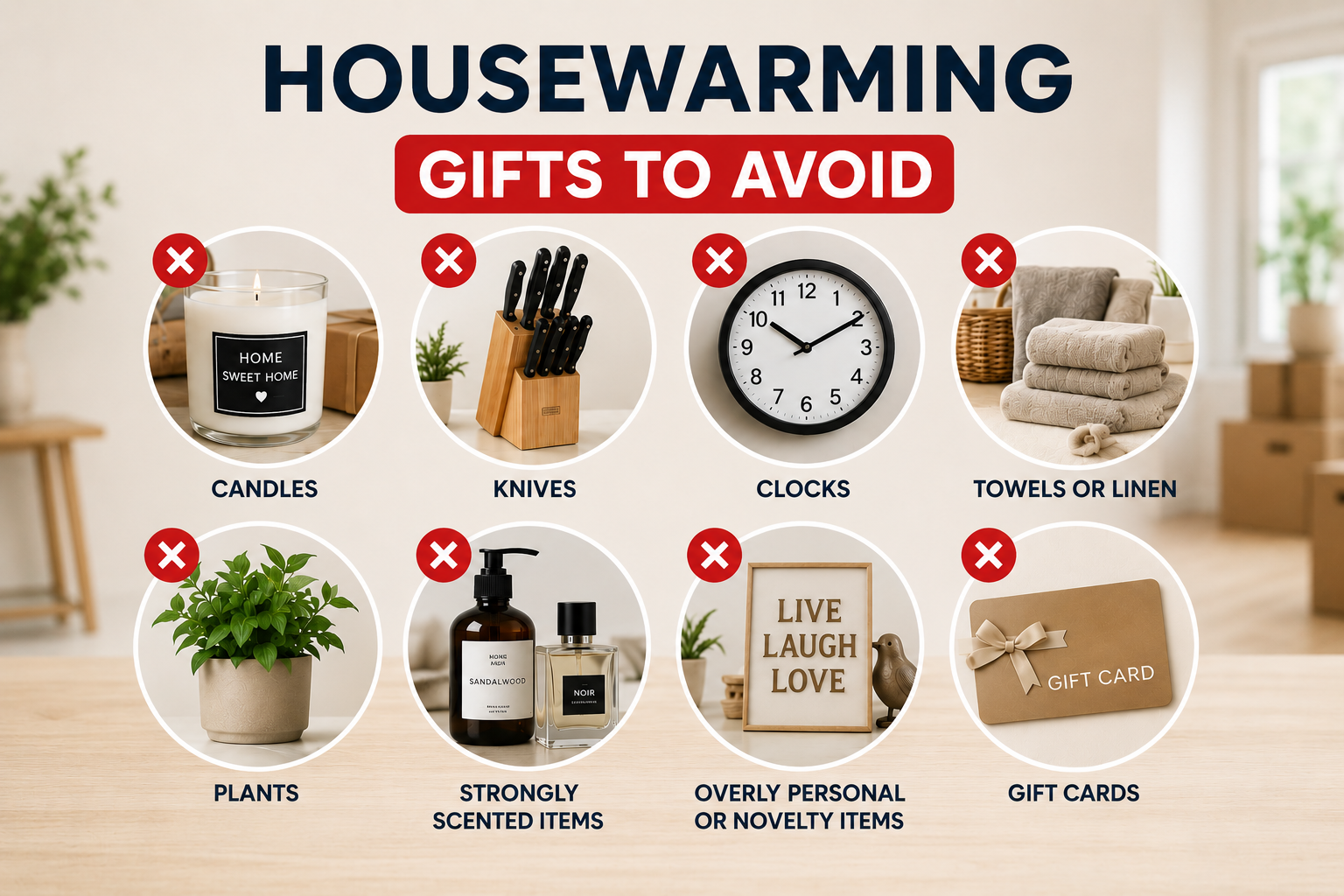 Housewarming Gifts to Avoid