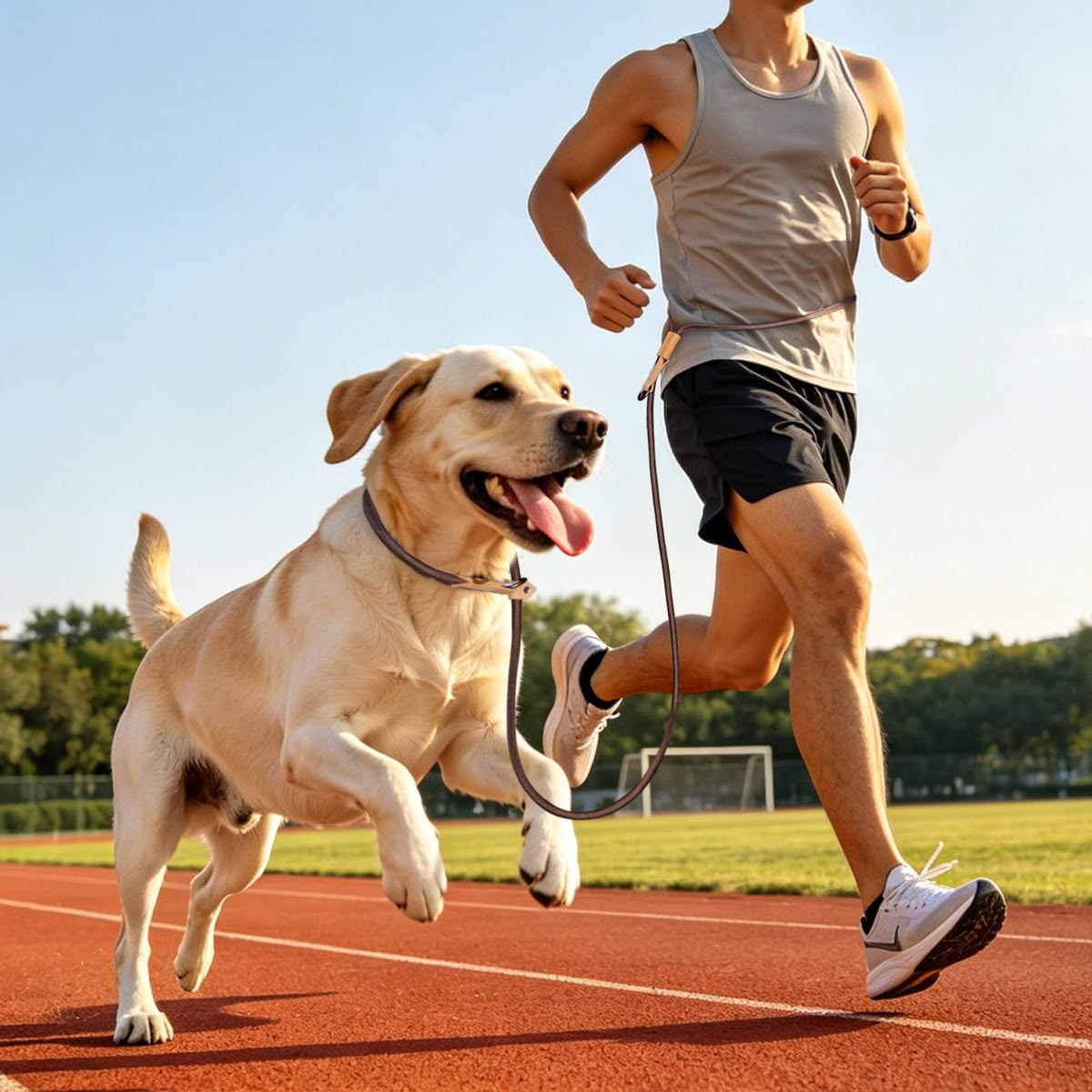 Hands-Free Running Leash