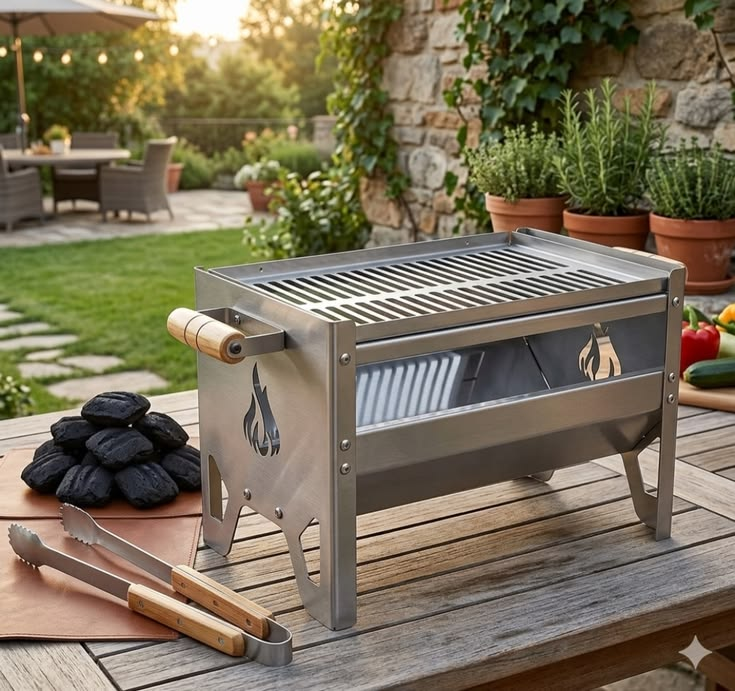 Portable Pop-Up Firepit