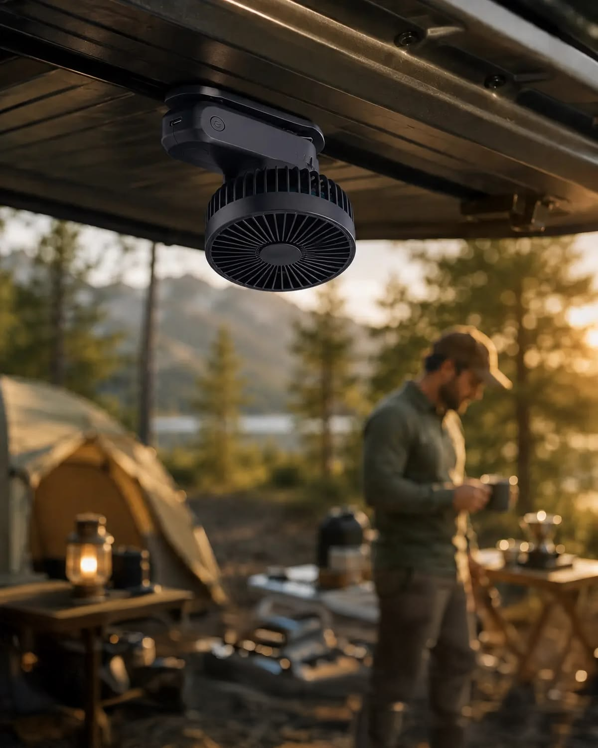 Clip-On Grill Oxygen Fan