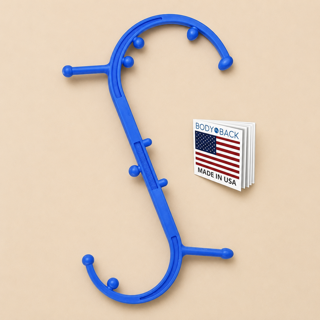 S-Shaped Self-Massage Cane