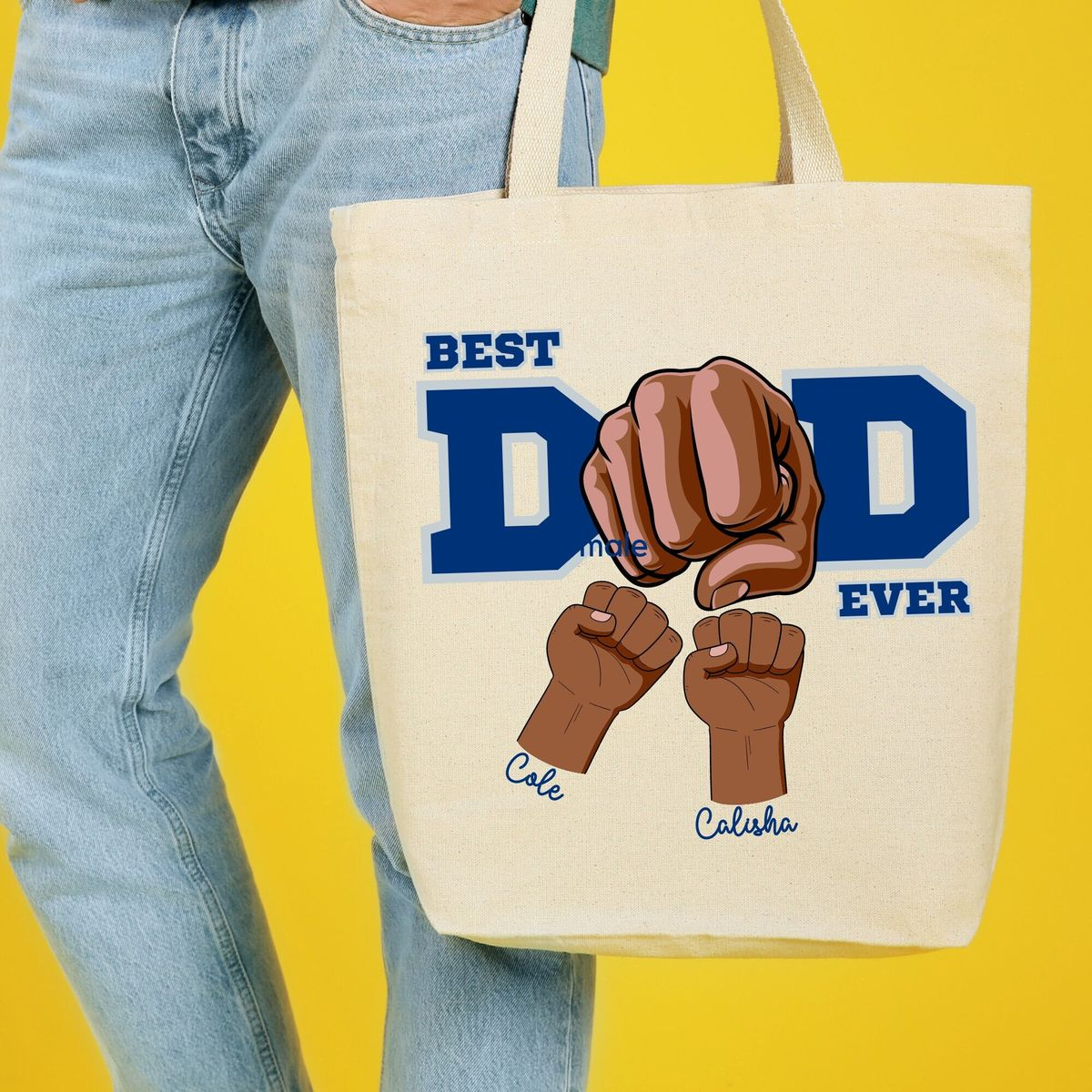 Monogrammed Heavy Canvas Tote
