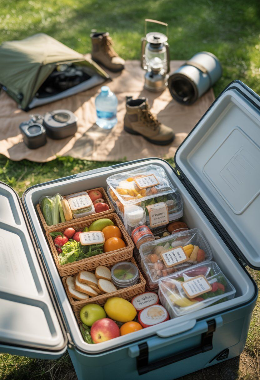 Gourmet Camping Food Box