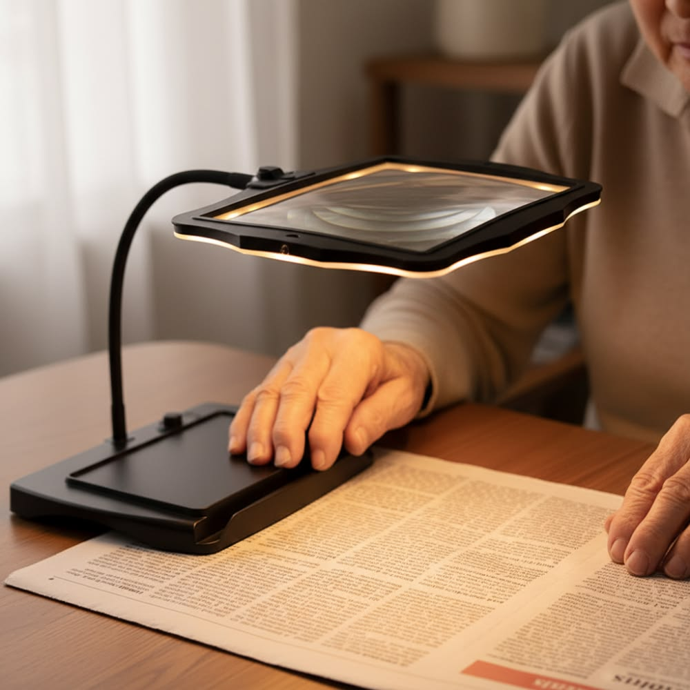 Illuminated Magnifying Stand