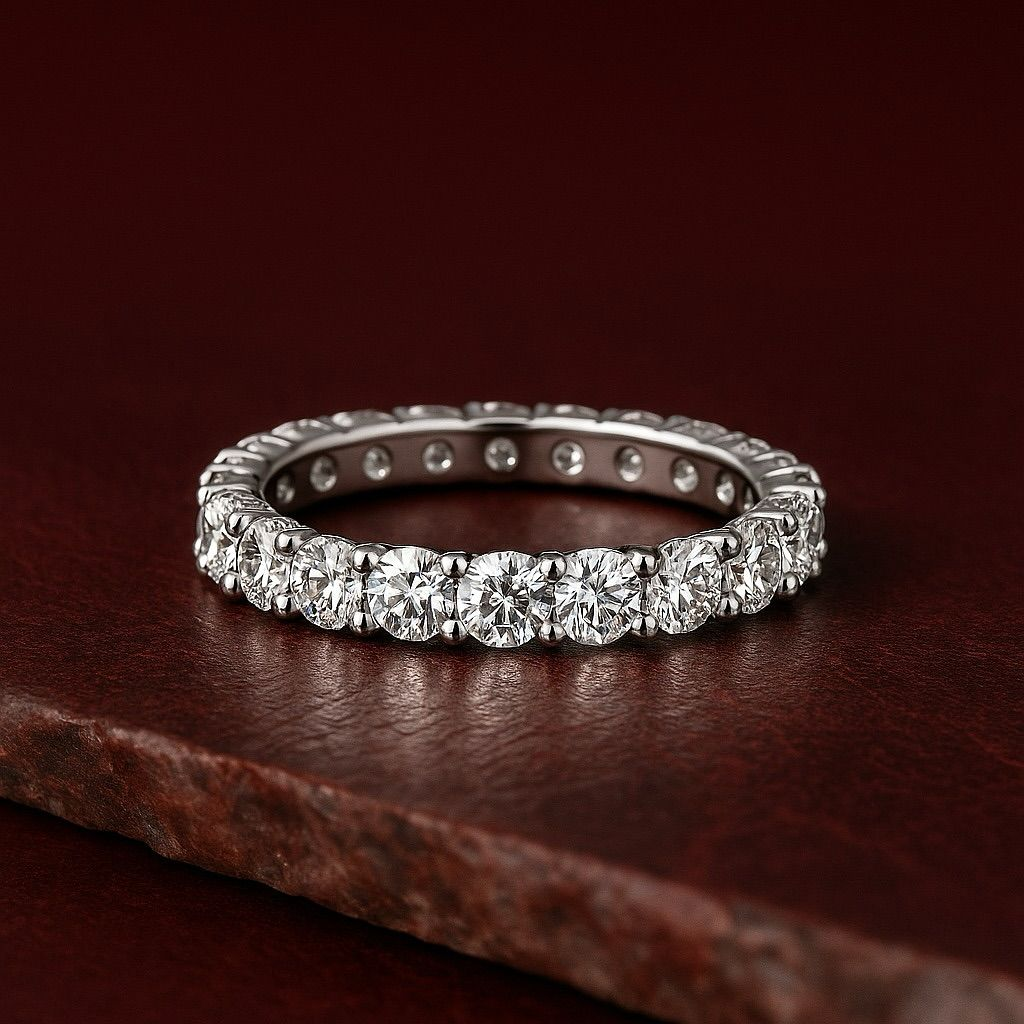 A Dazzling Diamond Eternity Band