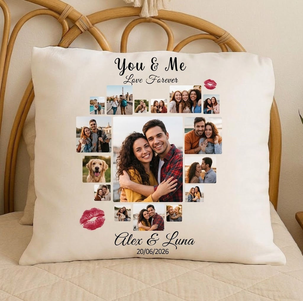 Photo Collage Pillow