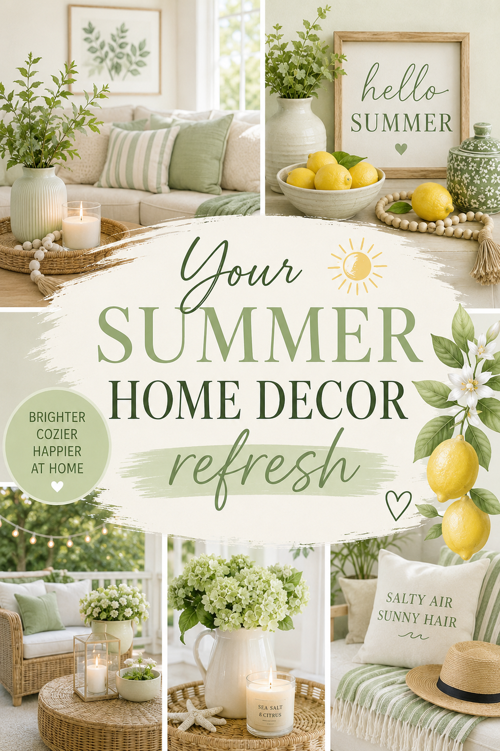 The Elements Important In Summer Home Decor