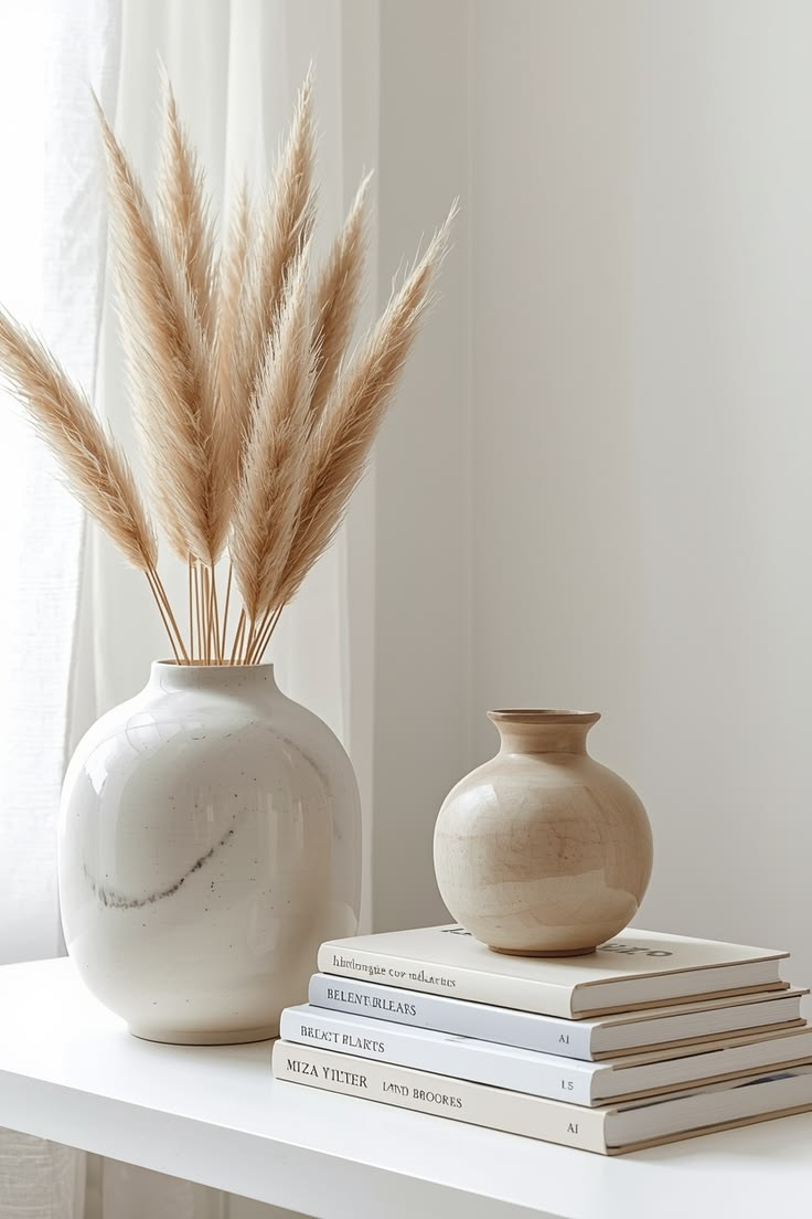 Textural Pampas Grass