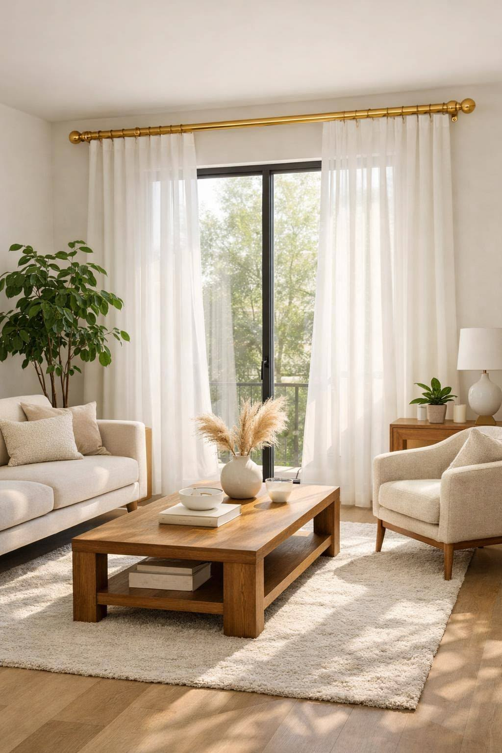 Swap Out Heavy Curtains
