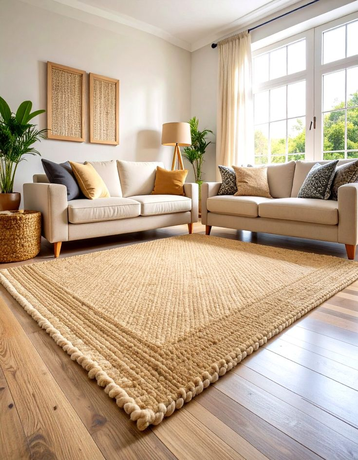 Roll Out a Jute or Seagrass Rug