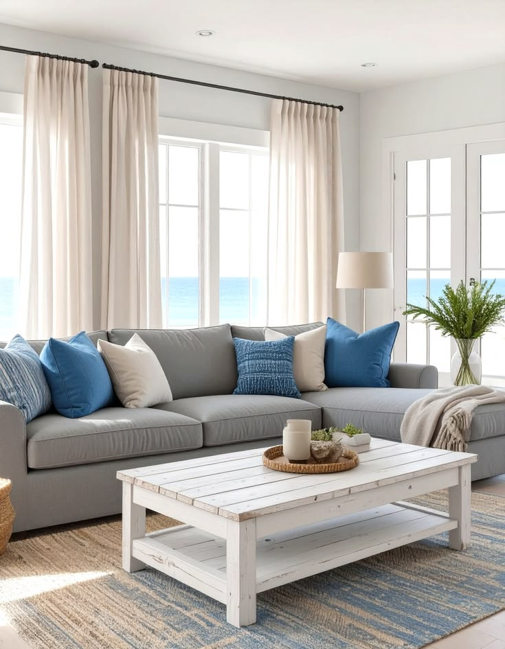 Incorporate Calming Seascape Hues