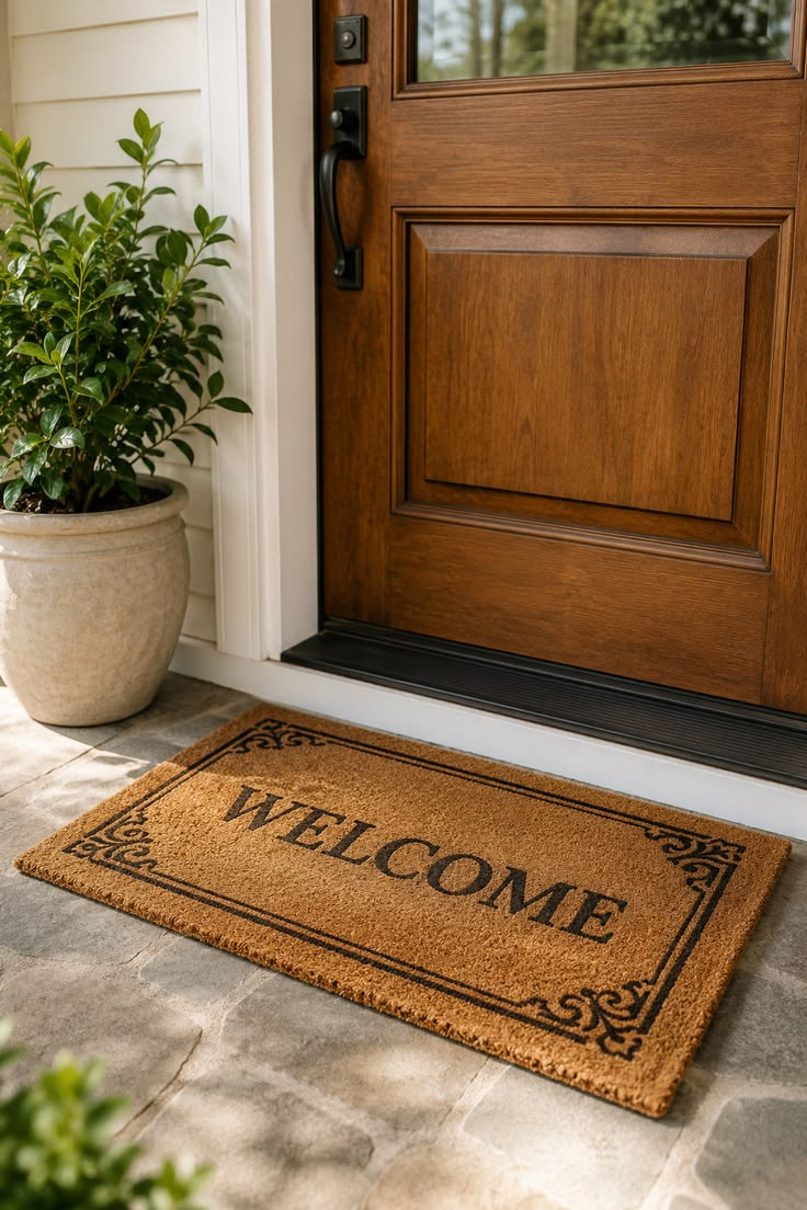 Replace Your Front Doormat