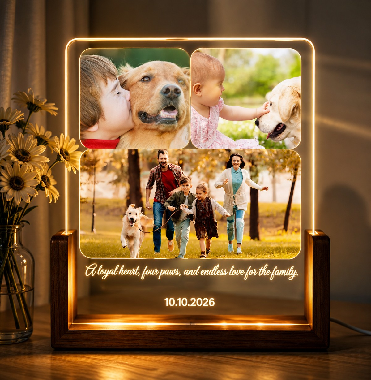 Personalized Memory Photo Lamp
