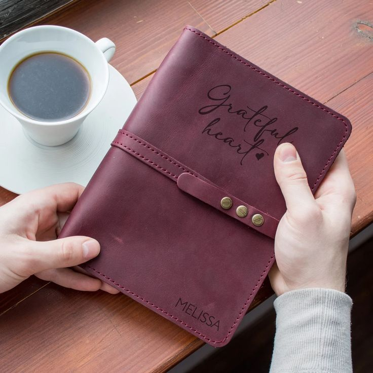 Premium Leather Planner or Journal