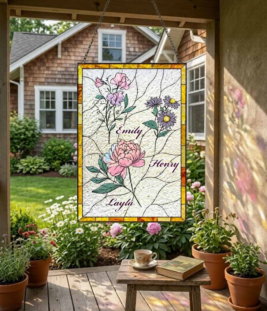 Personalized Family Suncatcher