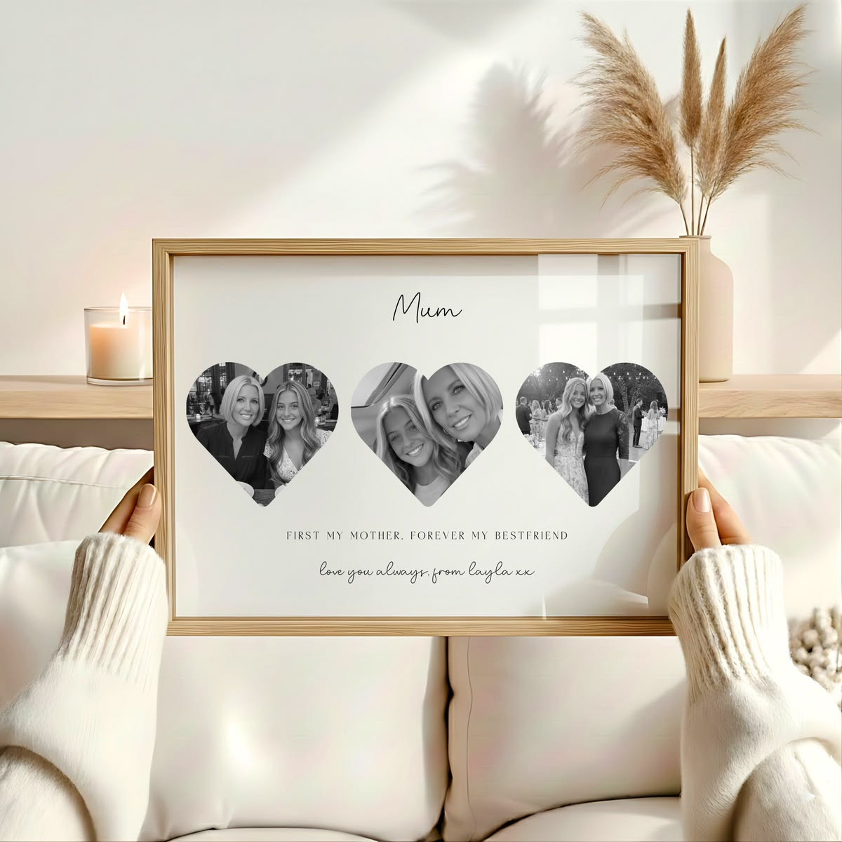 High-End Wooden Photo Frame