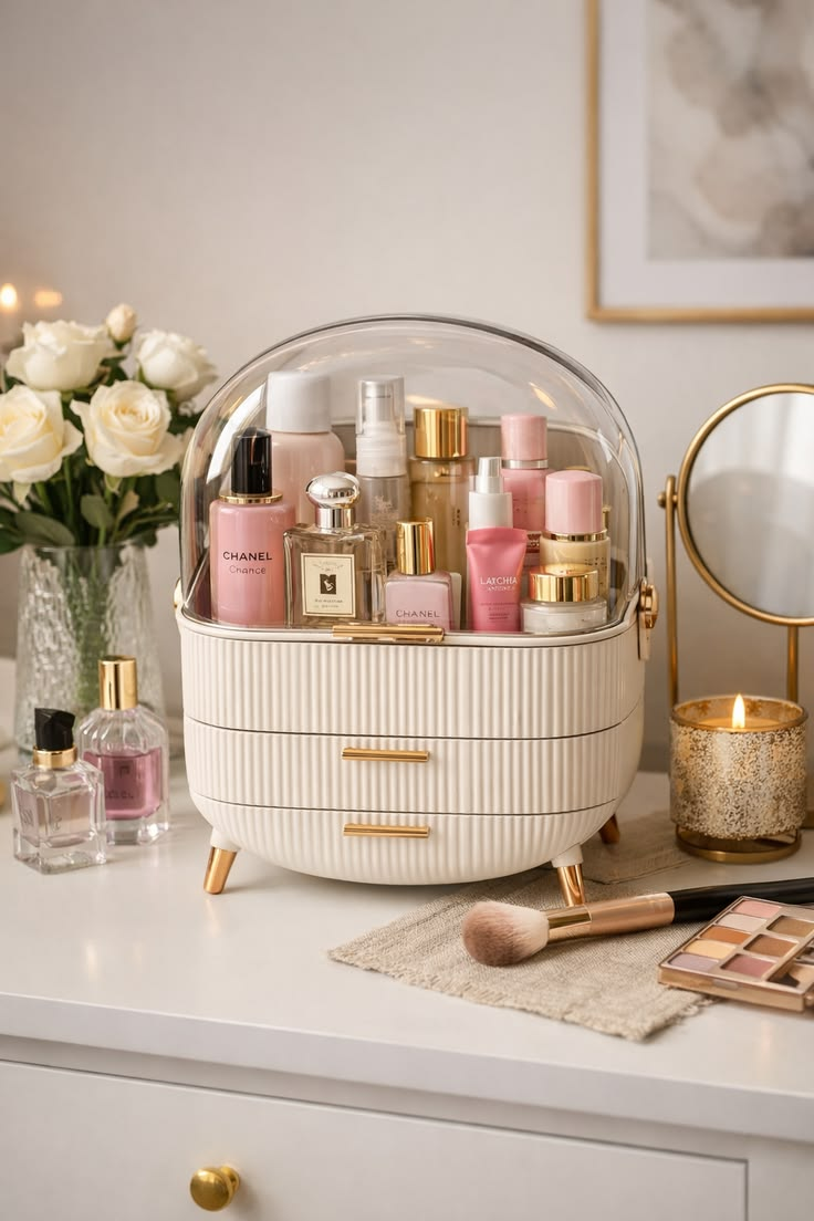 Acrylic Makeup Organizer